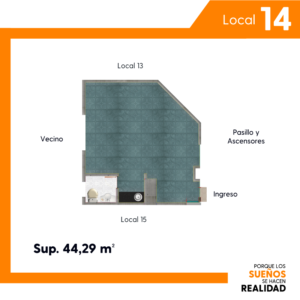 Local Comercial 14 Planta 2