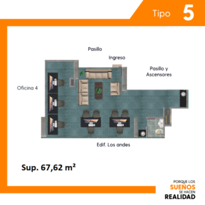 Oficina 5 Planta 8